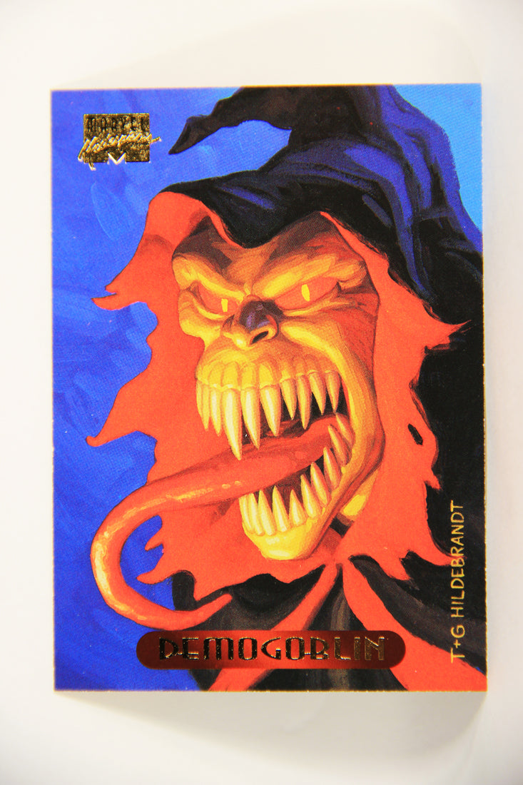 Marvel Masterpieces 1994 Trading Card #30 Demogoblin ENG Fleer L005230