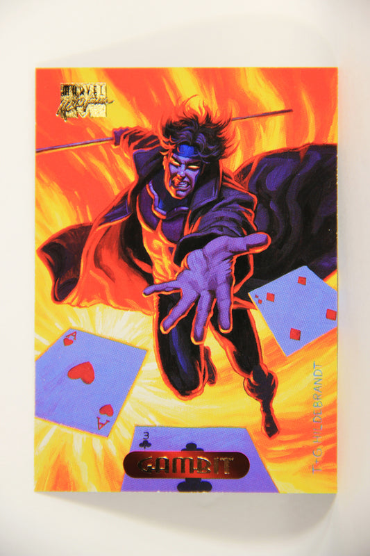 Marvel Masterpieces 1994 Trading Card #41 Gambit ENG Fleer L005241