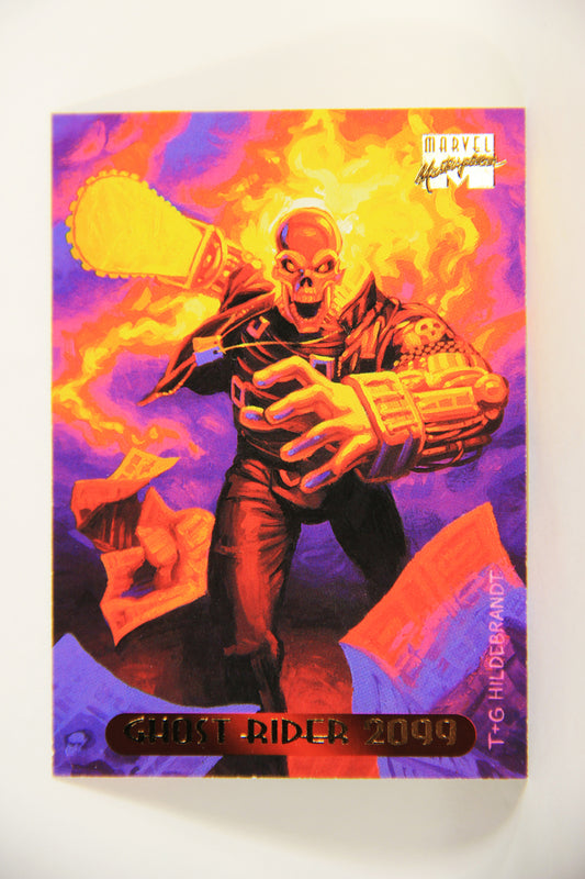 Marvel Masterpieces 1994 Trading Card #43 Ghost Rider 2099 ENG Fleer L005243