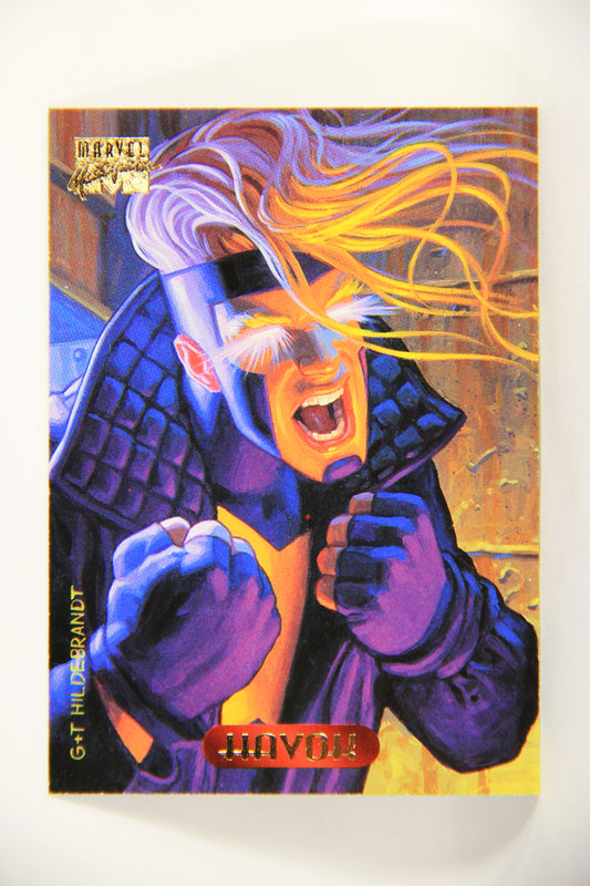Marvel Masterpieces 1994 Trading Card #48 Havok ENG Fleer L005248