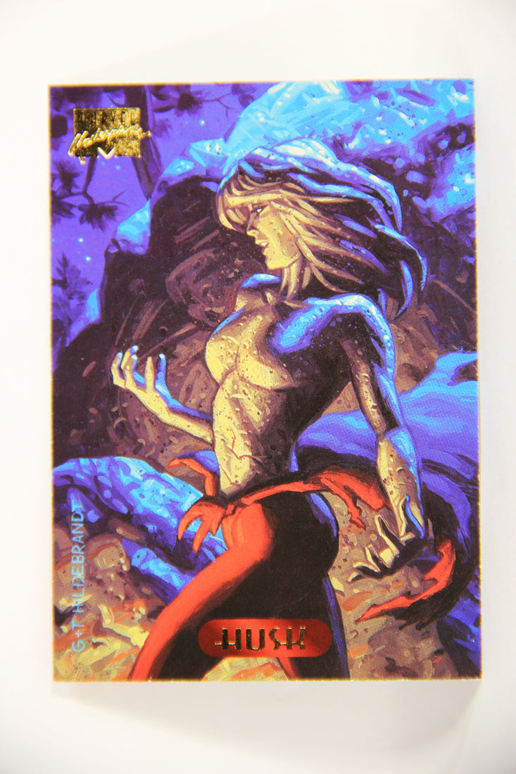 Marvel Masterpieces 1994 Trading Card #53 Husk ENG Fleer L005253