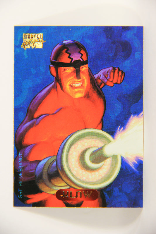 Marvel Masterpieces 1994 Trading Card #63 Klaw ENG Fleer L005263