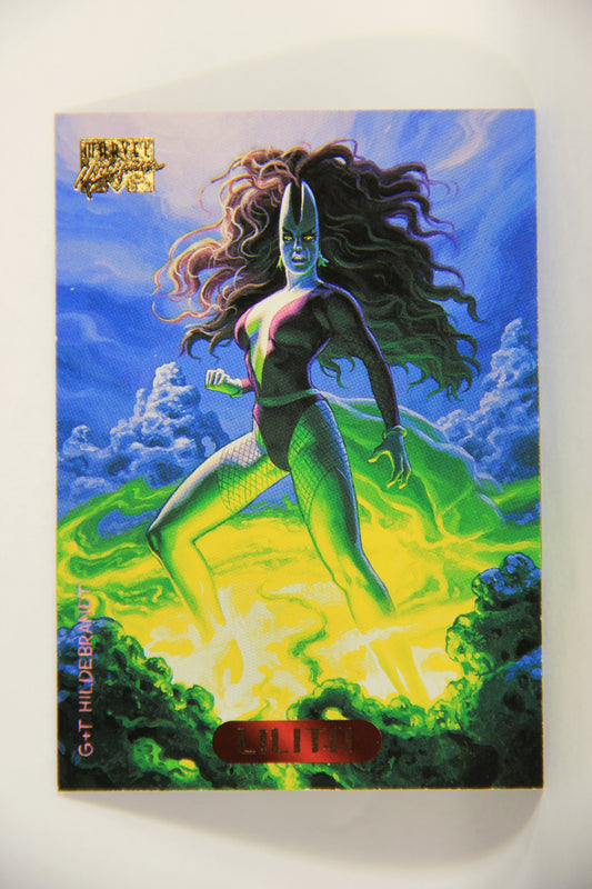 Marvel Masterpieces 1994 Trading Card #67 Lilith ENG Fleer L005267