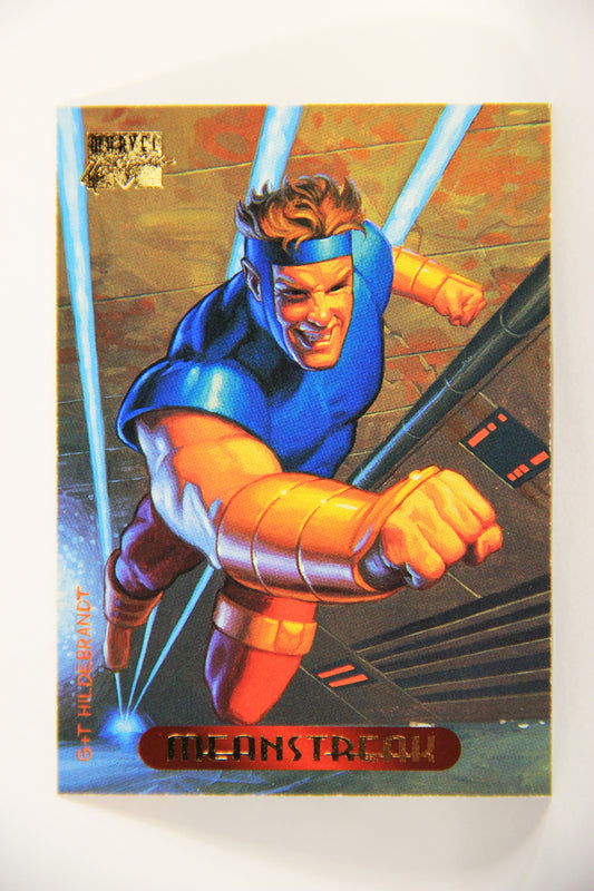 Marvel Masterpieces 1994 Trading Card #72 Meanstreak ENG Fleer L005272