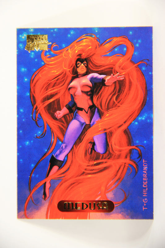 Marvel Masterpieces 1994 Trading Card #73 Medusa ENG Fleer L005273