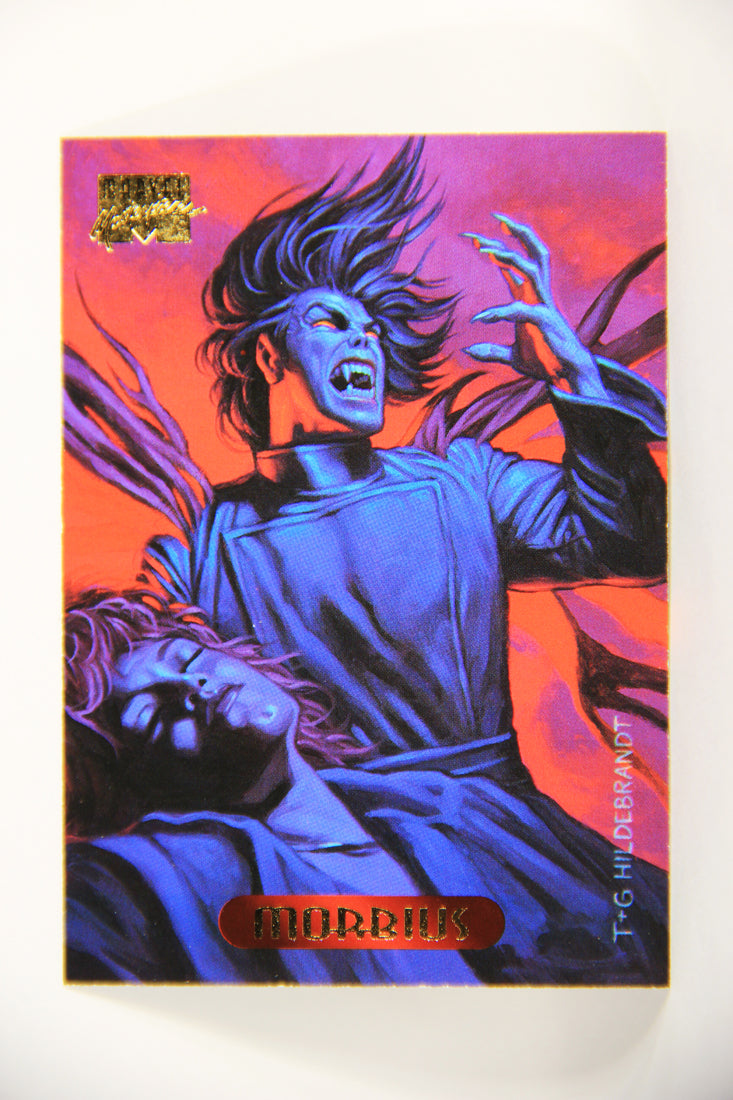 Marvel Masterpieces 1994 Trading Card #79 Morbius ENG Fleer L005279