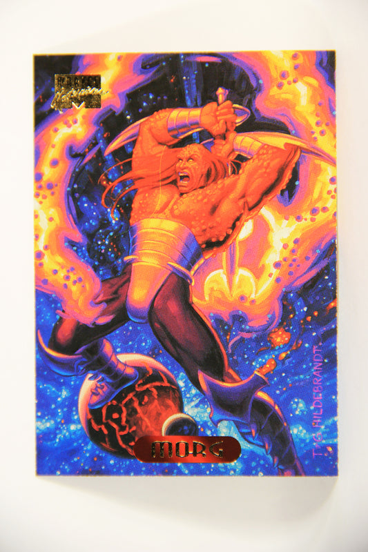 Marvel Masterpieces 1994 Trading Card #80 Morg ENG Fleer L005280