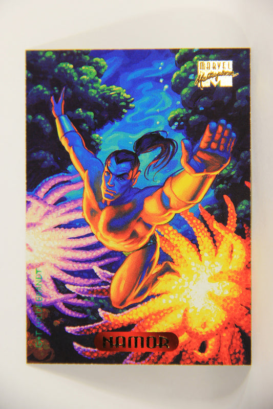 Marvel Masterpieces 1994 Trading Card #81 Namor ENG Fleer L005281