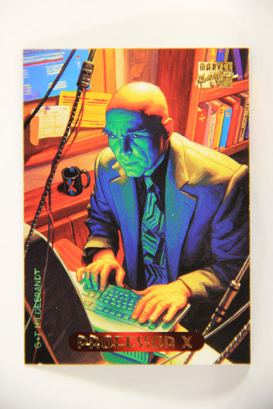 Marvel Masterpieces 1994 Trading Card #90 Professor X ENG Fleer L005290