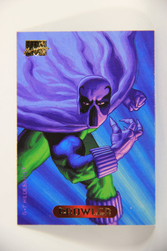 Marvel Masterpieces 1994 Trading Card #91 Prowler ENG Fleer L005291