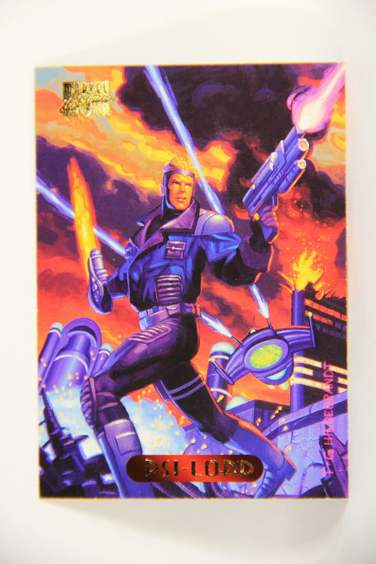Marvel Masterpieces 1994 Trading Card #92 Psi-Lord 2099 ENG Fleer L005292