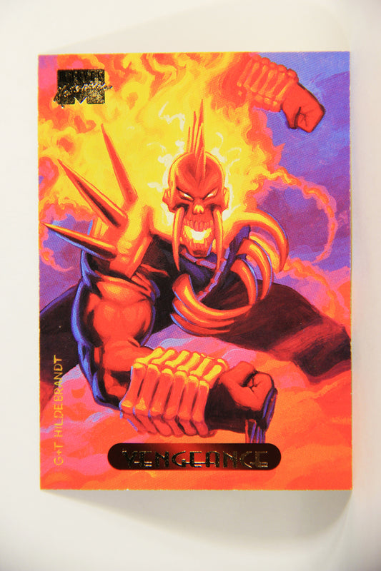 Marvel Masterpieces 1994 Trading Card #130 Vengeance ENG Fleer L005330
