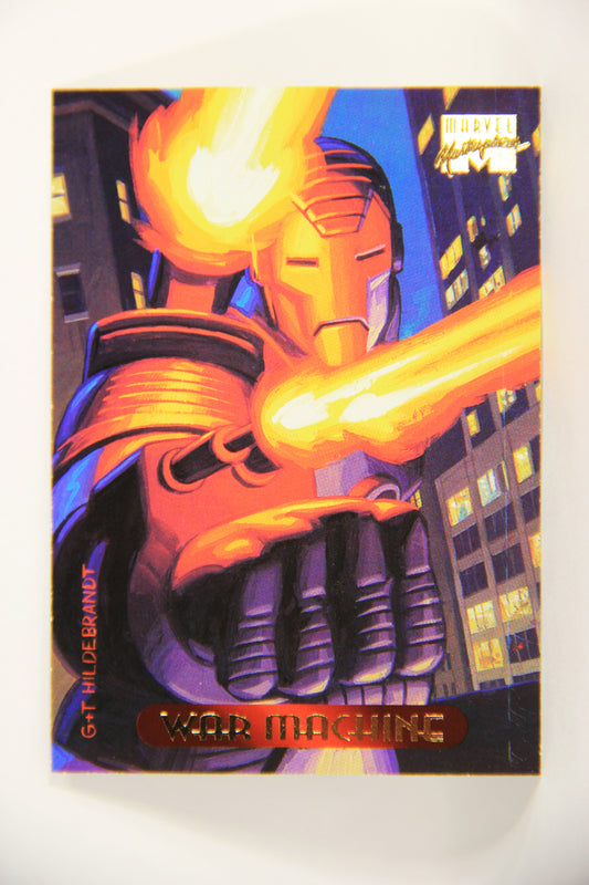 Marvel Masterpieces 1994 Trading Card #133 War Machine ENG Fleer L005333
