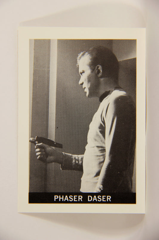 Star Trek 1981 REPRINT 1967 Leaf Trading Card #17 Phaser Daser L005378