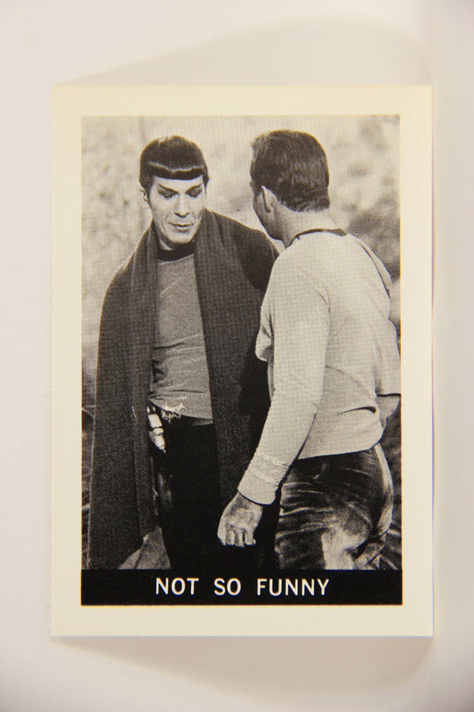 Star Trek 1981 REPRINT 1967 Leaf Trading Card #29 Not So Funny L005390