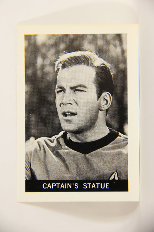 Star Trek 1981 REPRINT 1967 Leaf Trading Card #47 Captain's Statue L005408