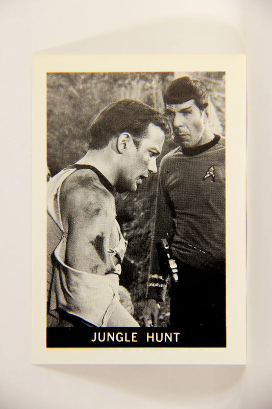 Star Trek 1981 REPRINT 1967 Leaf Trading Card #56 Jungle Hunt L005417