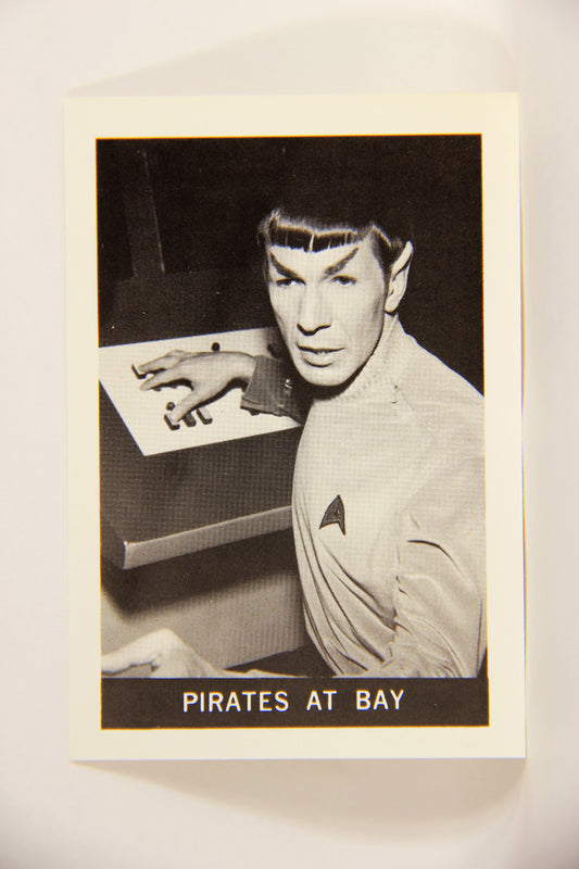 Star Trek 1981 REPRINT 1967 Leaf Trading Card #63 Pirates At Bay L005424