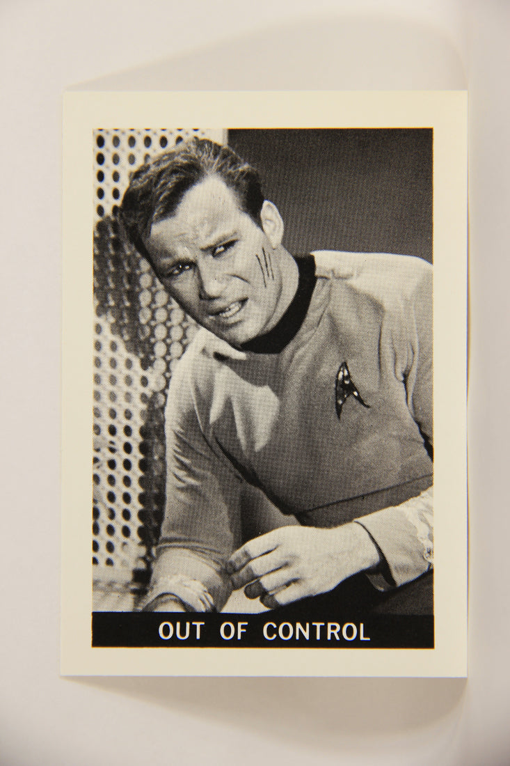 Star Trek 1981 REPRINT 1967 Leaf Trading Card #69 Out Of Control L005430