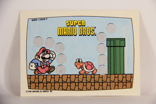 Nintendo Super Mario Bros 1989 Scratch-Off Card Screen #9 Of 10 ENG L005906