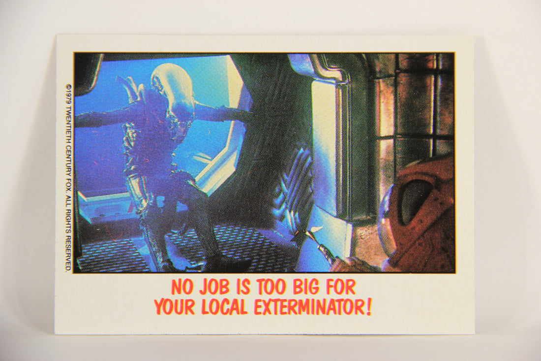 Fright Flicks 1988 Card #40 No Job Is Too Big For Your Local Exterminator L005958