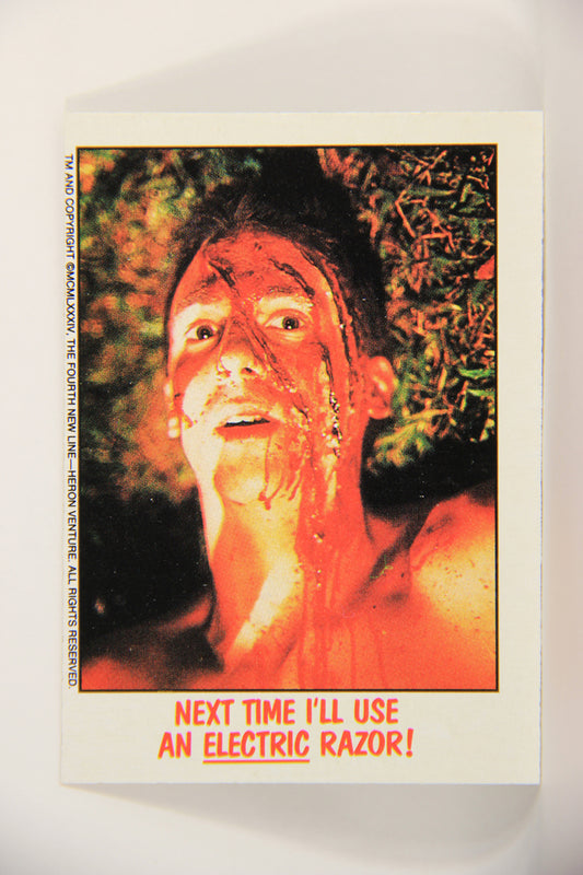 Fright Flicks 1988 Trading Card #47 Nest Time I'll Use An Electric Razor NOES L005965