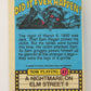 Fright Flicks 1988 Trading Card #47 Nest Time I'll Use An Electric Razor NOES L005965