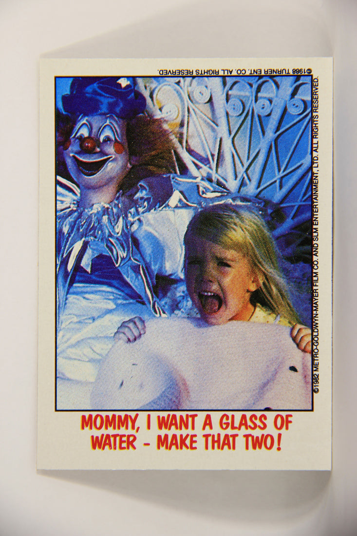 Fright Flicks 1988 Trading Card #77 Mommy I Want A Glass Of Water L005995