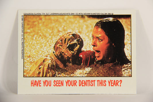 Fright Flicks 1988 Trading Card #80 Have You Seen Your Dentist This Year L005998