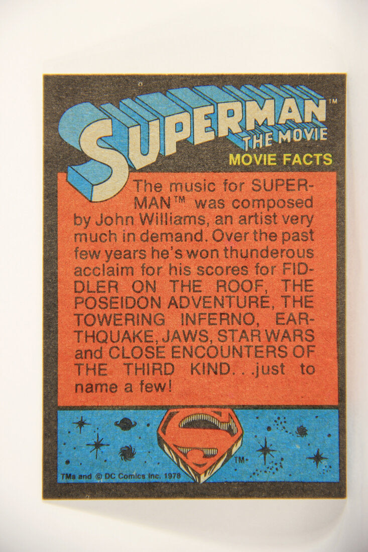 Superman The Movie 1978 Trading Card #12 The Majestic Planet Krypton L006031