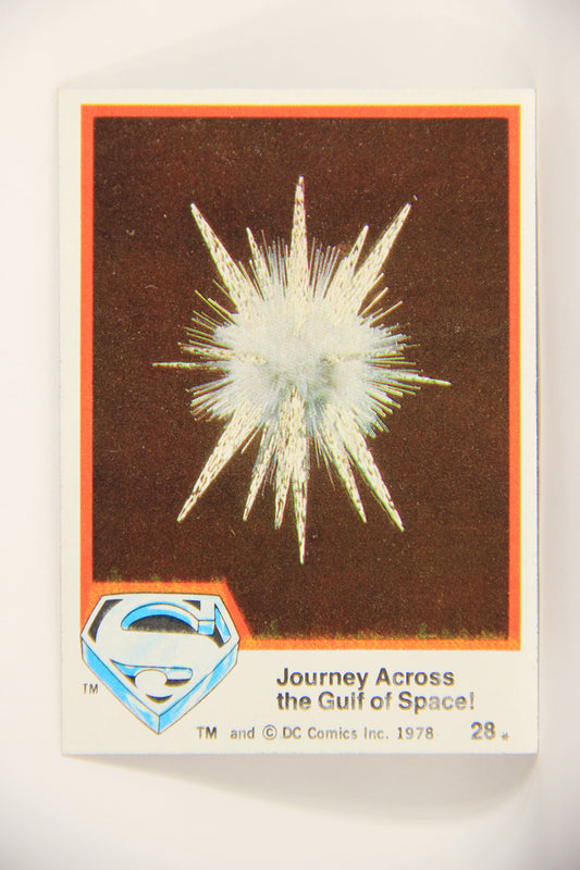 Superman The Movie 1978 Trading Card #28 Journey Across The Gulf Of Space L006047
