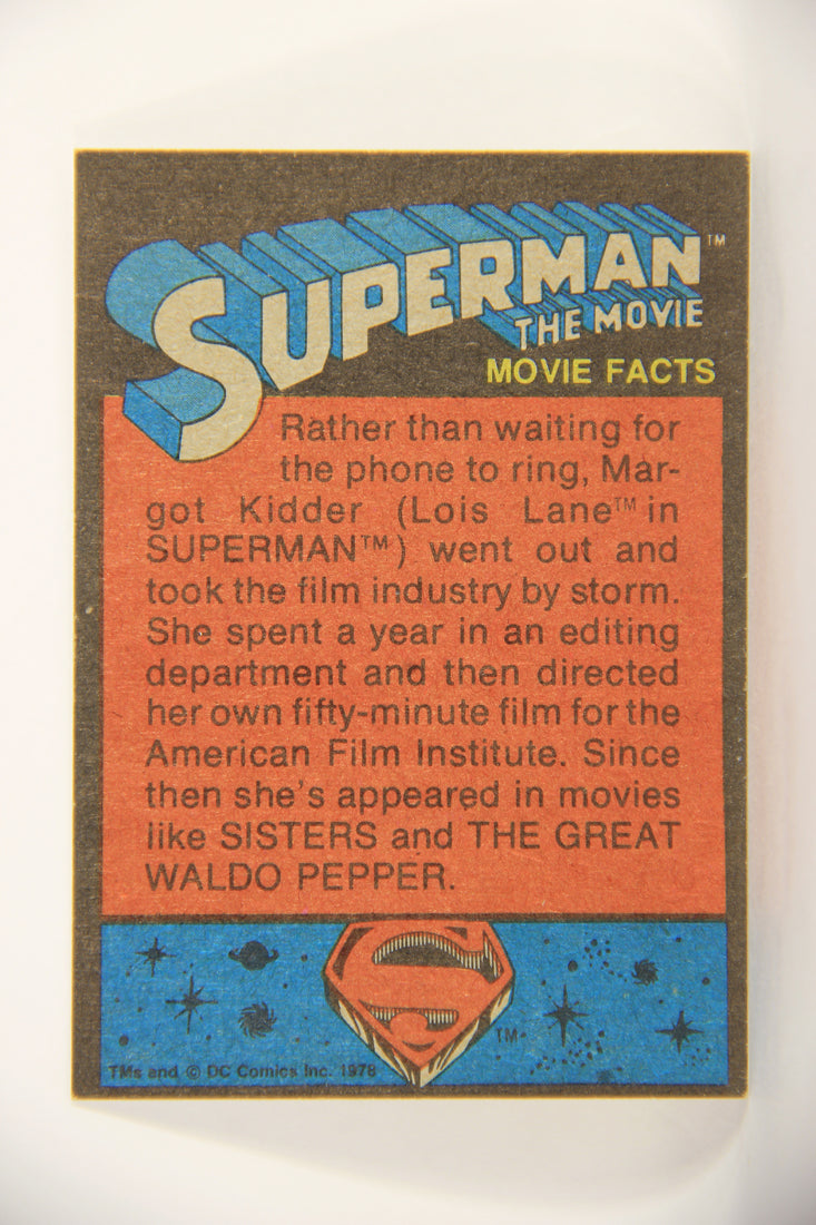 Superman The Movie 1978 Trading Card #60 Confronting The Arch-Criminal Lex Luthor L006079