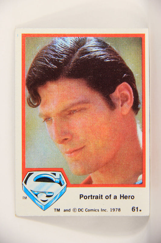 Superman The Movie 1978 Trading Card #61 Portrait Of A Hero L006080