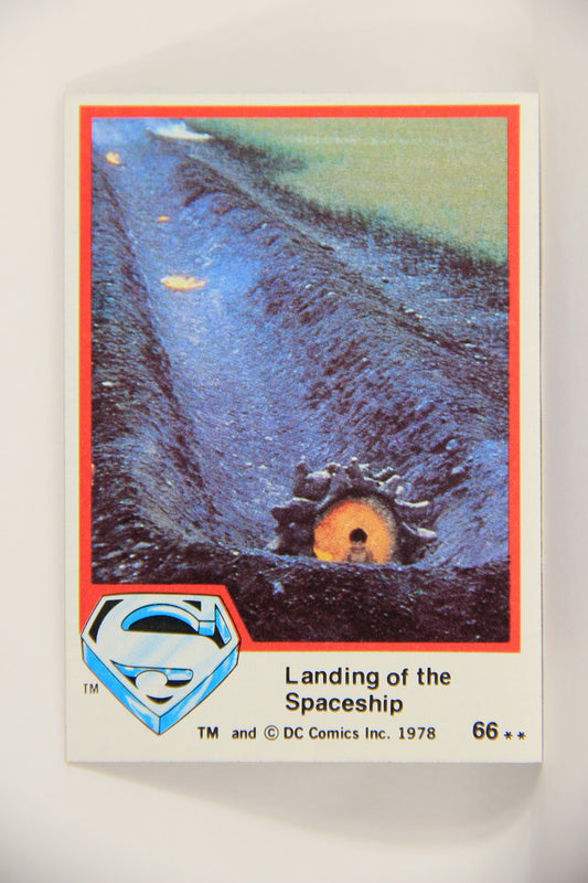 Superman The Movie 1978 Trading Card #66 Landing Of The Spaceship L006085