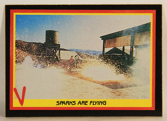 V Series 1984 TV Trading Card #4 Sparks Are Flying L006155