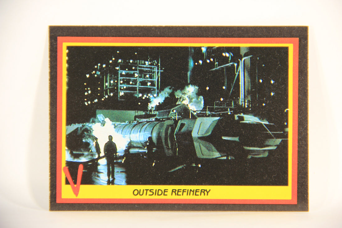 V Series 1984 TV Trading Card #6 Outside Refinery L006157