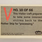 V Series 1984 TV Trading Card #10 Close Up View L006161