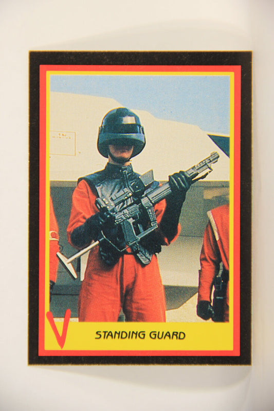 V Series 1984 TV Trading Card #18 Standing Guard L006169
