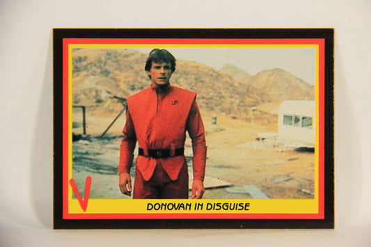 V Series 1984 TV Trading Card #22 Donovan In Disguise L006173