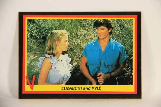 V Series 1984 TV Trading Card #27 Elizabeth And Kyle L006178