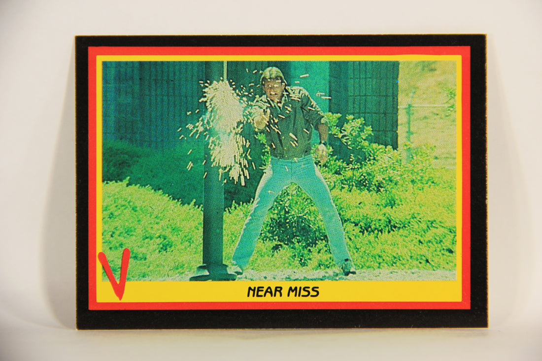 V Series 1984 TV Trading Card #33 Near Miss L006184