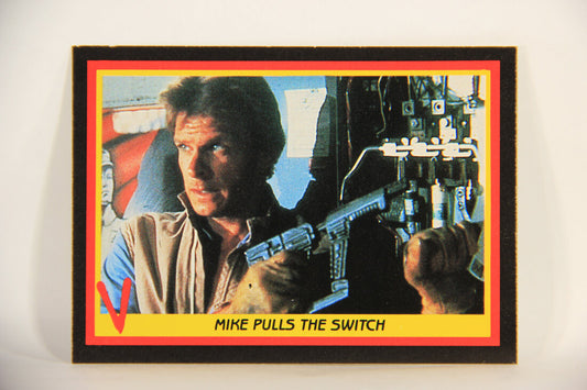 V Series 1984 TV Trading Card #48 Mike Pulls The Switch L006199