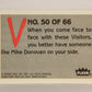 V Series 1984 TV Trading Card #50 Halt L006201