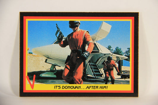 V Series 1984 TV Trading Card #64 It's Donovan After Him L006215
