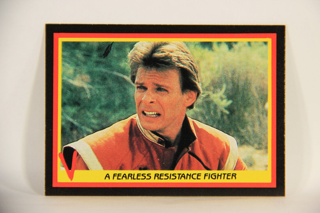 V Series 1984 TV Trading Card #66 A Fearless Resistance Fighter L006217