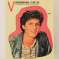 V Series 1984 TV Trading Card Sticker #7 Of 22 L006224