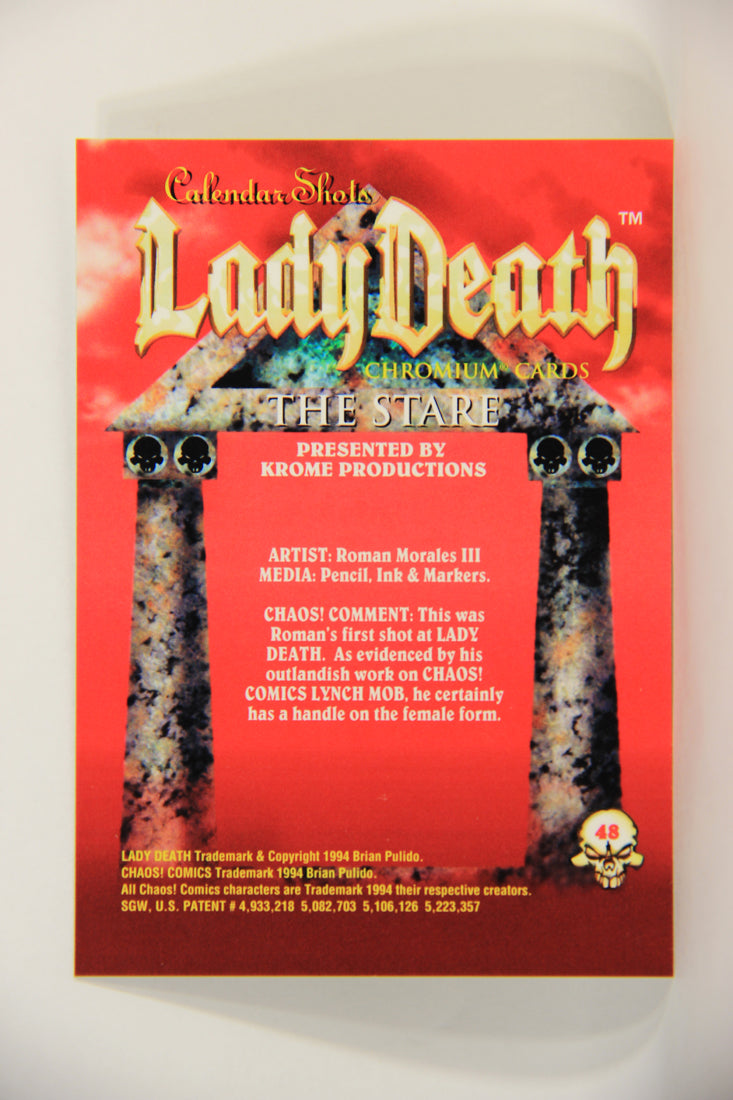 Lady Death Chromium 1994 Trading Card #48 The Stare ENG L006285