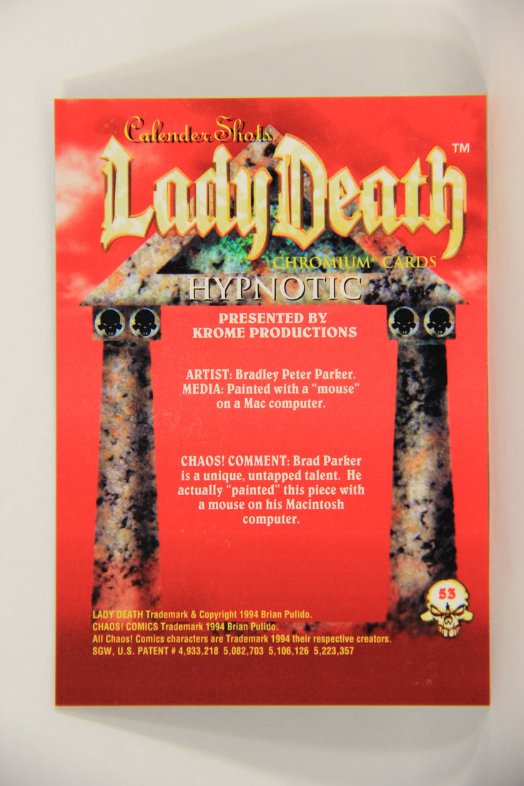 Lady Death Chromium 1994 Trading Card #53 Hypnotic ENG L006290