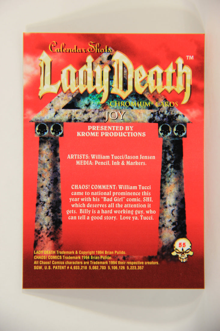 Lady Death Chromium 1994 Trading Card #55 Joy ENG L006292