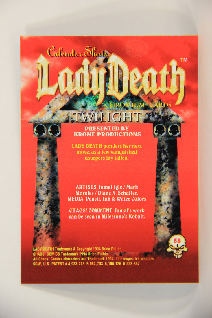 Lady Death Chromium 1994 Trading Card #58 Twilight ENG L006295